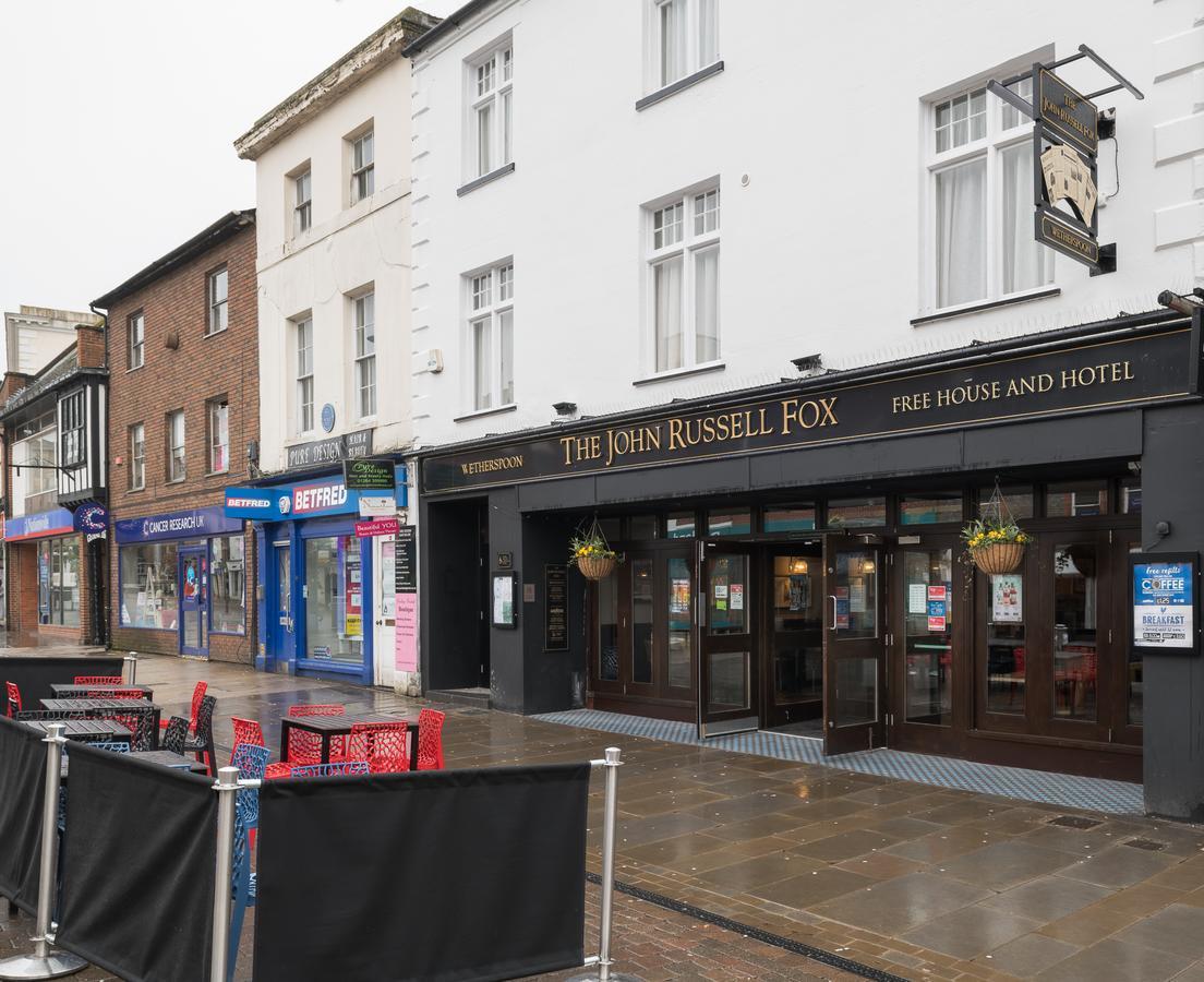 The John Russell Fox Wetherspoon Hotell Andover Exteriör bild